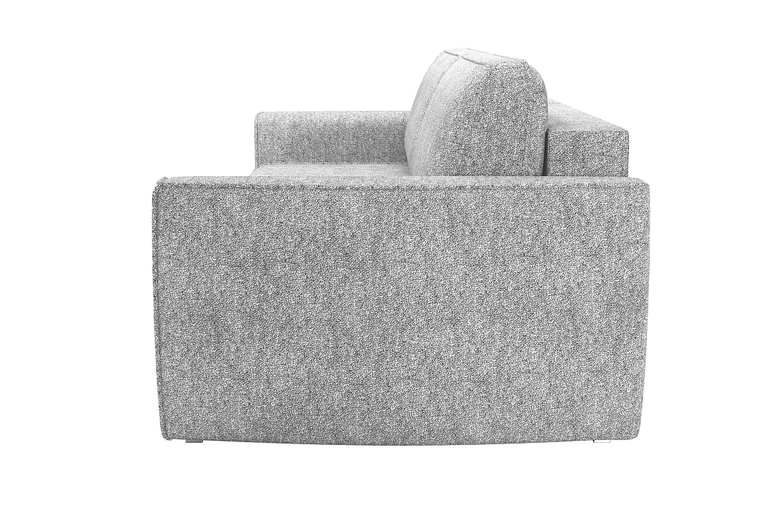 Женева 2S2P / Диван - кровать (еврокнижка) велюр bubble 4 серый